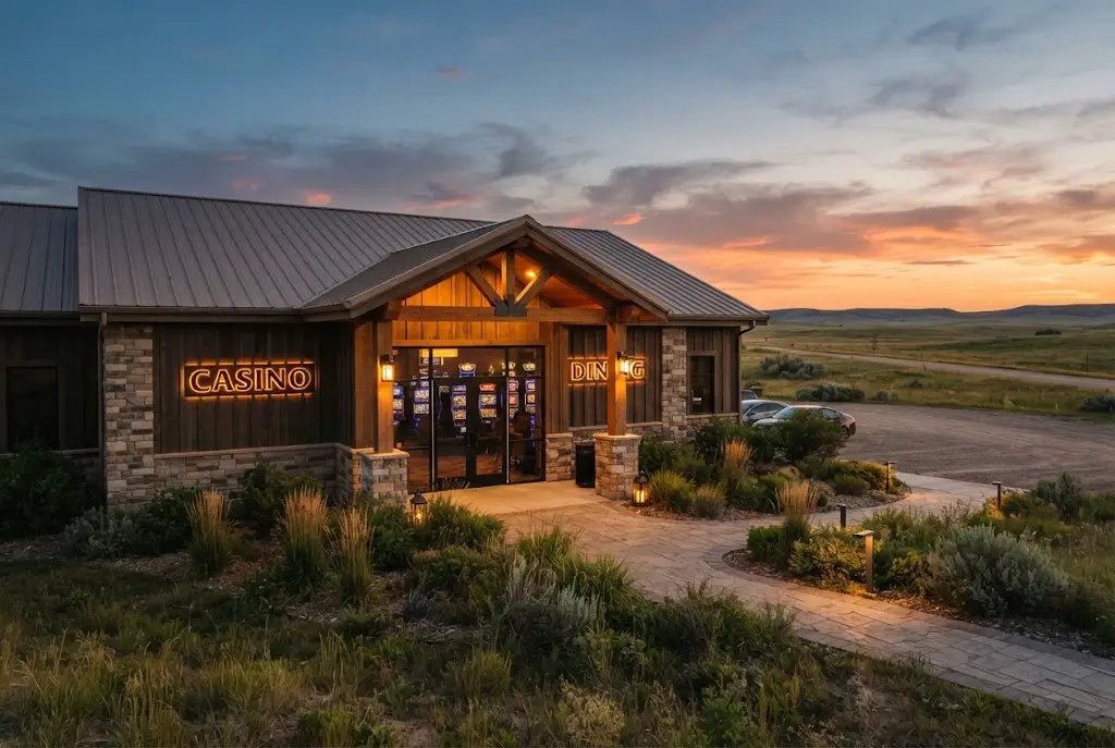 East Wind Casino in Martin South Dakota near the Pine Ridge region