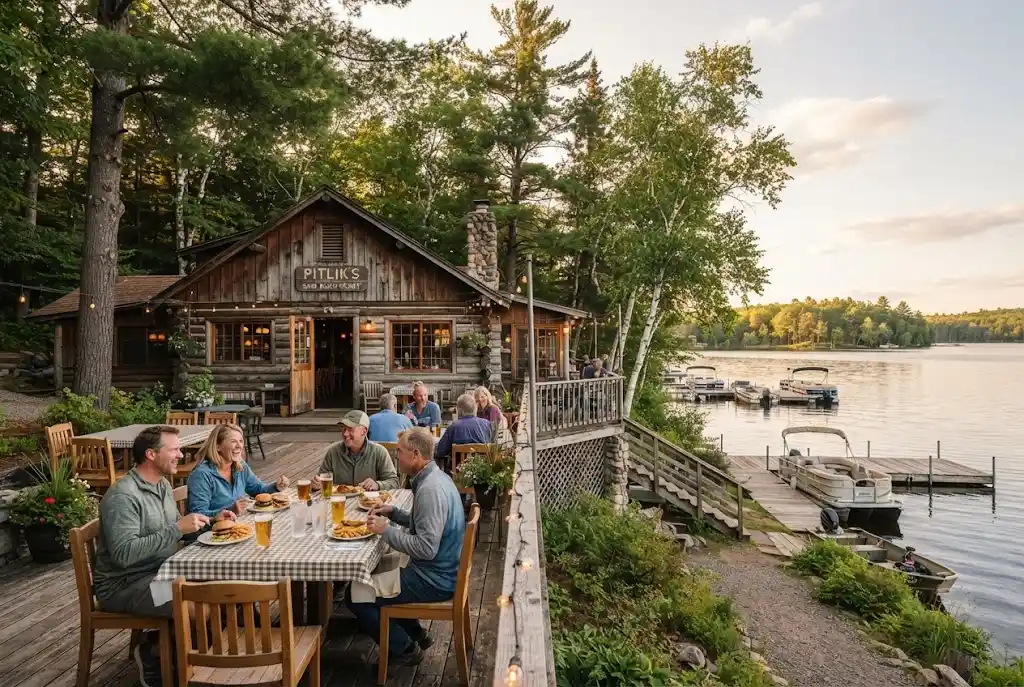 Pitlik’s Restaurant at Sand Beach Resort in Eagle River Wisconsin