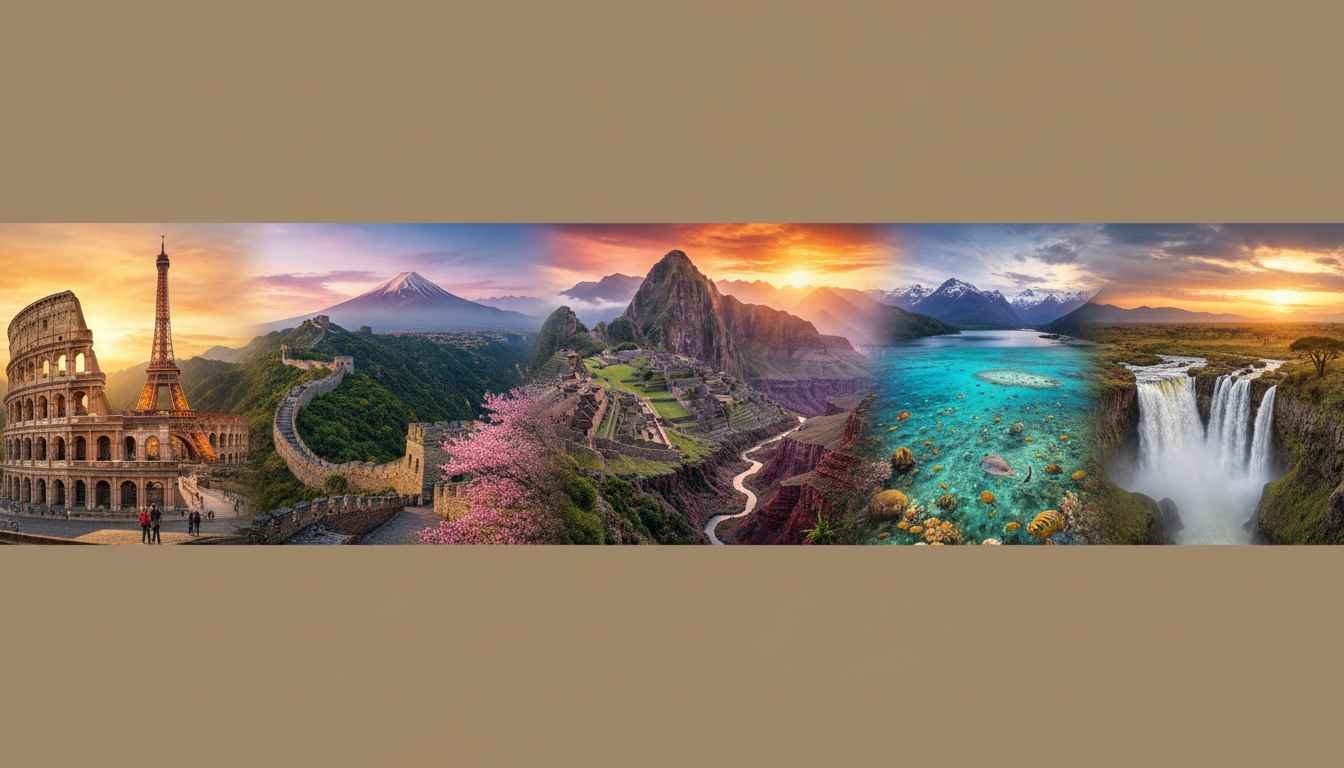 list of places to visit before you die