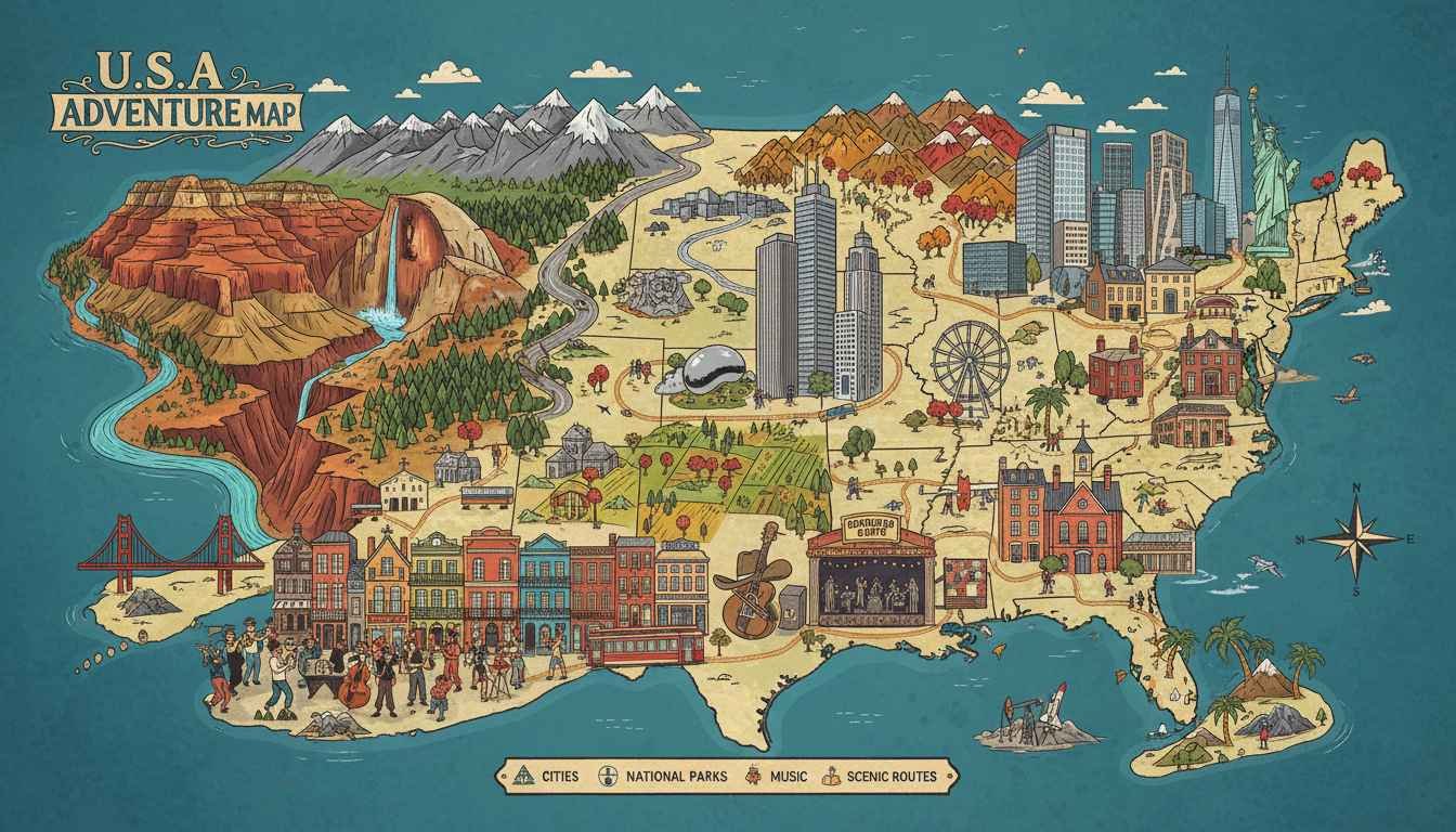 most exciting places to visit in the us