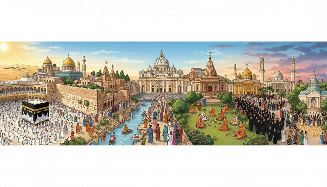 most visited religious places in the world